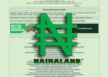 Screenshot og Nairaland Forum